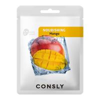 Тканевая маска питательная с экстрактом манго Consly Mango Nourishing Mask Pack