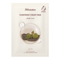 Тканевая маска для сияния кожи с семенами периллы JMsolution Plansynergy Creamy Mask Perilla Seeds
