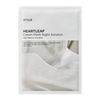 Маска тканевая укрепляющая Anua Heartleaf Cream Mask Night Solution 