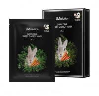 Тканевая маска с экстрактом моркови JMsolution Green Dear Rabbit Carrot Mask Pure