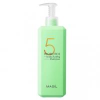 Глубокоочищающий шампунь с пробиотиками Masil 5 Probiotics Scalp Scaling Shampoo 500ml