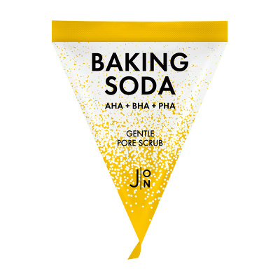 Содовый скраб с 3 типами кислот для глубокого очищения пор кожи лица J:ON Baking Soda Gentle Pore Scrub 