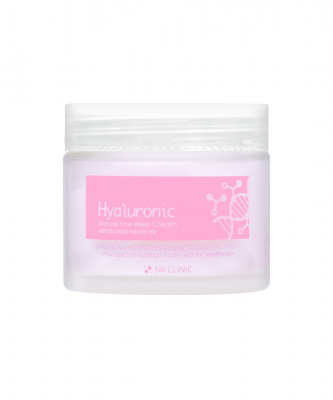 Увлажняющий крем с гиалуроновой кислотой Hyaluronic Natural Time Sleep Cream 