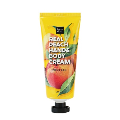 Крем для рук и тела Farm Stay Real Peach Hand & Body Cream